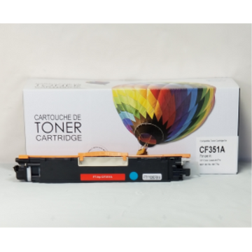 Cartouche de toner Balloon Brand CF351A compatible HP cyan – CTCF351A