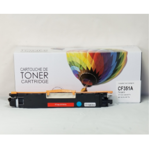 Cartouche de toner Balloon Brand CF351A compatible HP cyan – CTCF351A