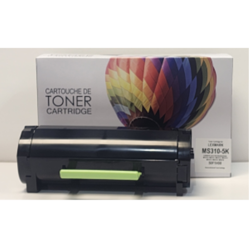 Cartouche de toner Balloon Brand 50F1H00 compatible Lexmark – CTMS310-50F1H00