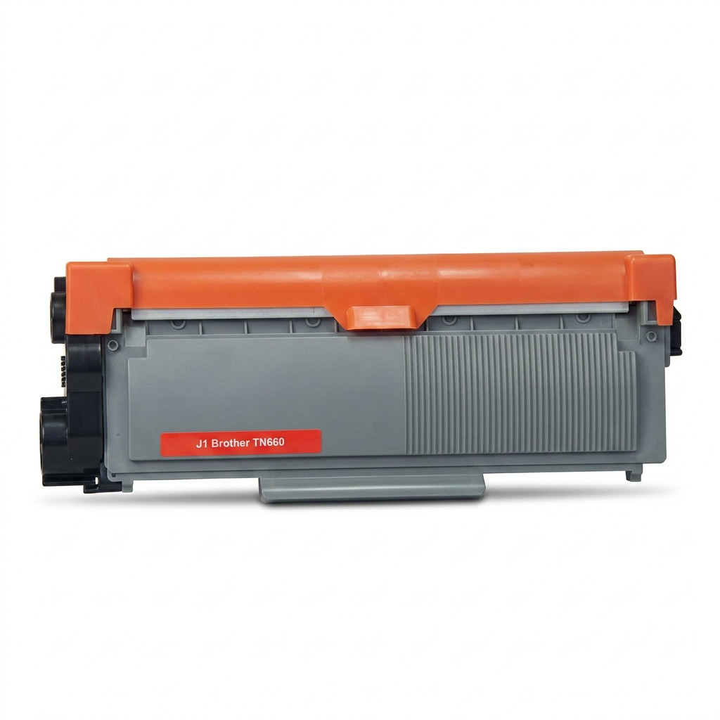 A high-resolution, centered view of the Balloon Brand CTTN660 compatible black toner cartridge.