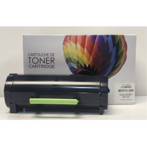 Cartouche de toner Balloon Brand 60F1X00 compatible Lexmark – CTMX510-60F1X00