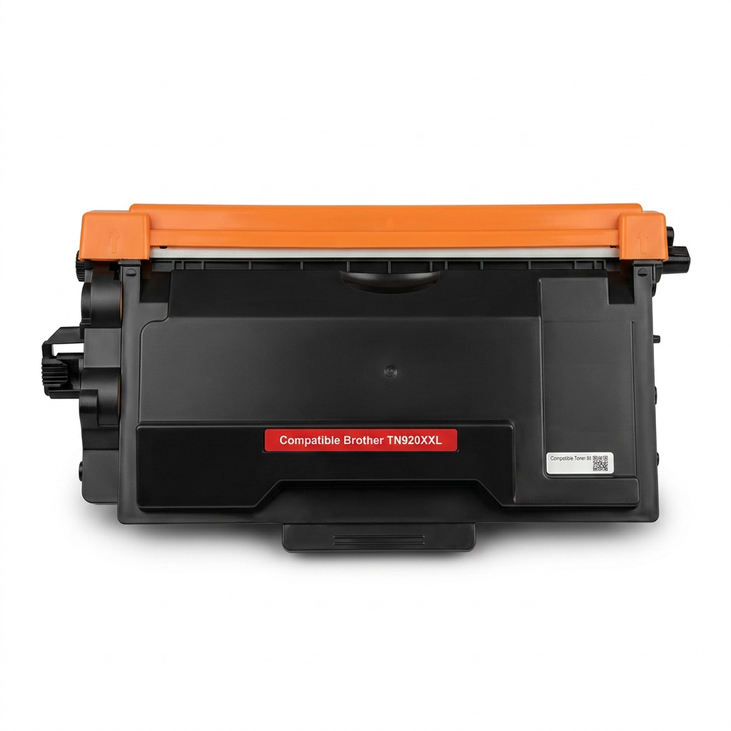 A pure, high-resolution hero shot of the non-OEM toner cartridge.