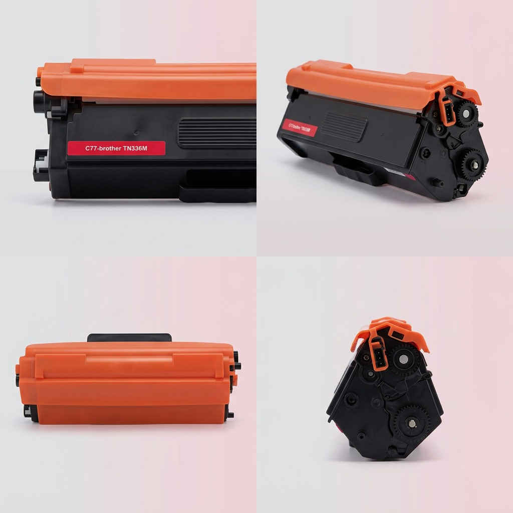 Balloon Brand – Cartouche de toner remis à neuf TN336M compatible Brother magenta