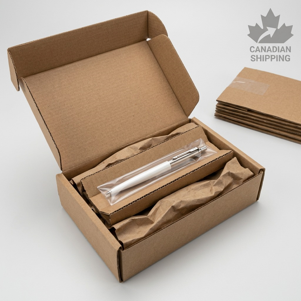 Parker Jotter Originals – Stylo-bille blanc classique — vue de l’emballage, réf. 2096874