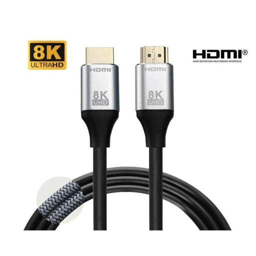 Mlink - HDMI? 2.1 Braided Cable 8K Ultra HD 48Gbps HDR 3D - 1m (3.3')