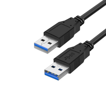 Mlink - USB 3.0 Type A to Type A Cable, Black - 4.5m (15')