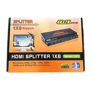 Mlink - HDMI Splitter 4K Ultra HD 3D, 8 Outputs