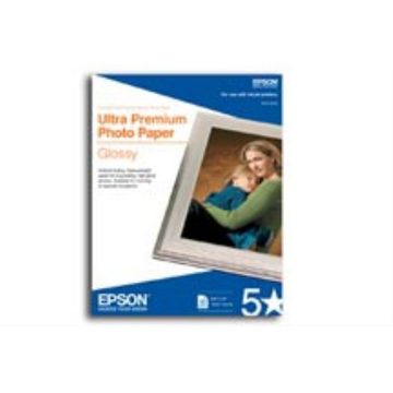 S041945 Epson Ultra Premium Glossy Photo Paper, 5 x 7, 20 sh