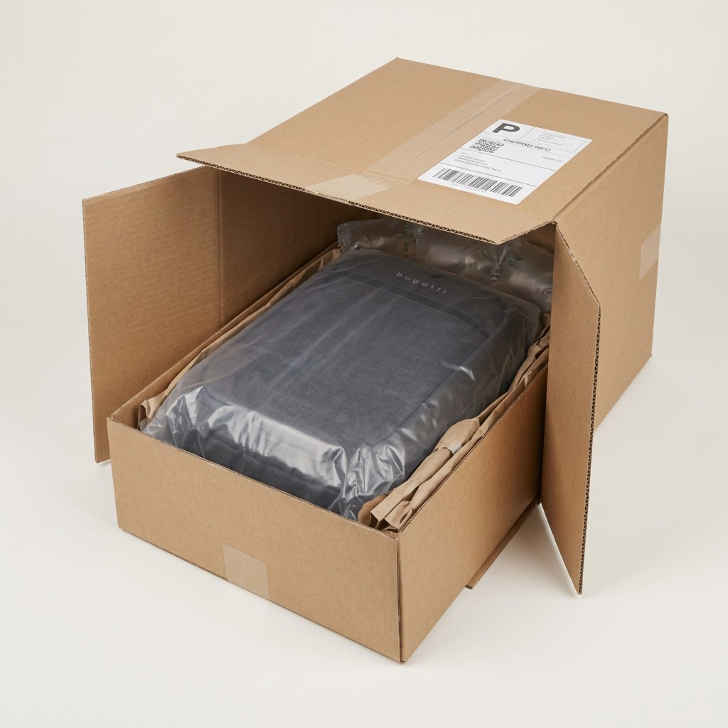 Emballage et présentation de Bugatti Traveller – Sac à dos multifonction pour ordinateur portable 15,6 po, anthracite – photo 4