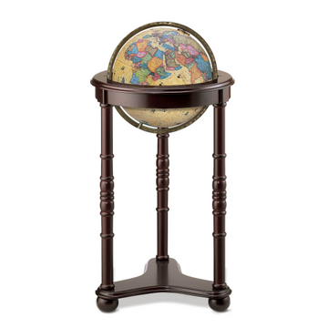 Replogle LANCASTER – Globe lumineux antique FR — Présentation de l’éclairage du globe