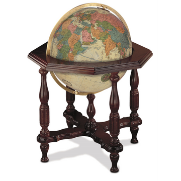 Replogle STATESMAN – Globe lumineux antique — Présentation de l’éclairage du globe