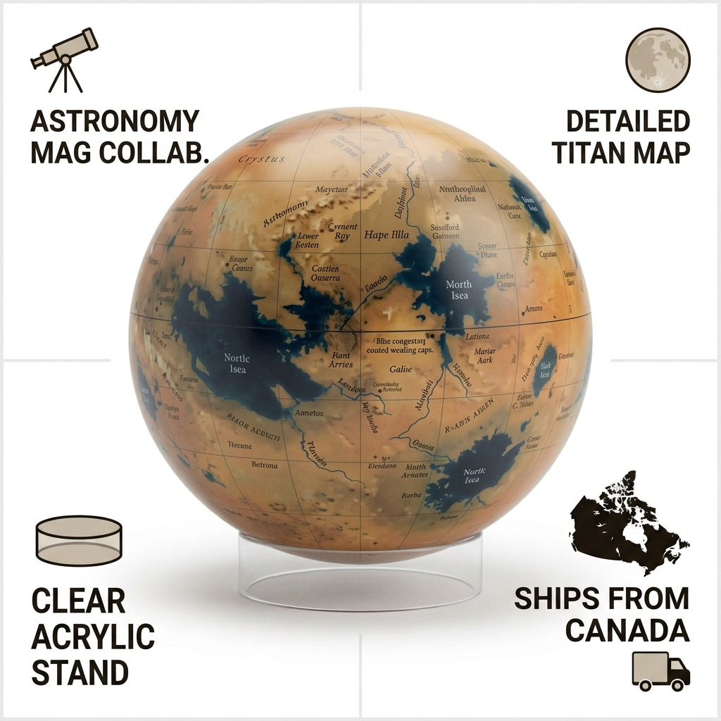 Replogle Astro TITAN – Globe multicolore — Vue complémentaire du produit, image 8