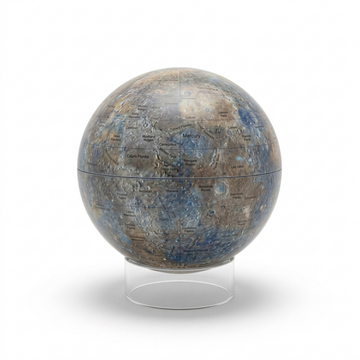Replogle Astro MERCURY – Globe multicolore — Détail du socle ou du support