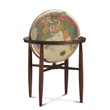 Replogle FINLEY – Globe lumineux antique — Présentation de l’éclairage du globe