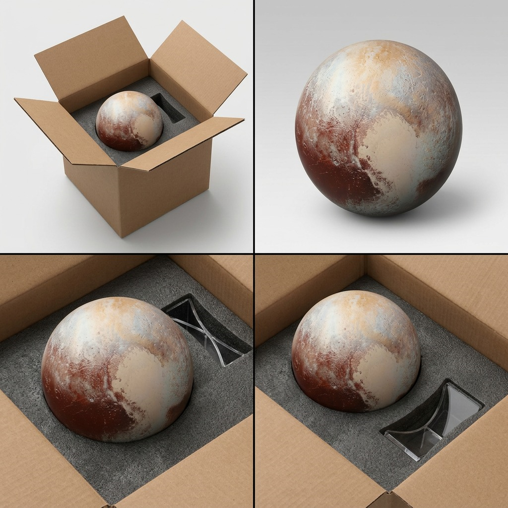 Replogle Astro PLUTO – Globe 6 po multicolore — Vue complémentaire du produit, image 7
