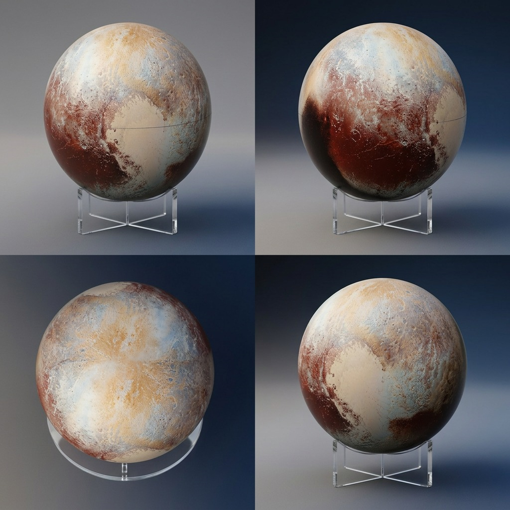 Replogle Astro PLUTO – Globe 6 po multicolore — Vue complémentaire du produit, image 5