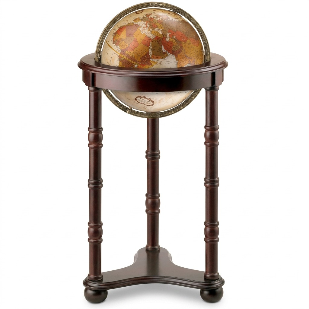 Replogle Lancaster – Globe sur pied 12 po bronze EN — Vue complémentaire du produit, image 1