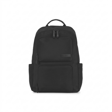 Vue complémentaire de Bugatti Madison – Sac à dos pour portable 15,6 po en nylon, noir