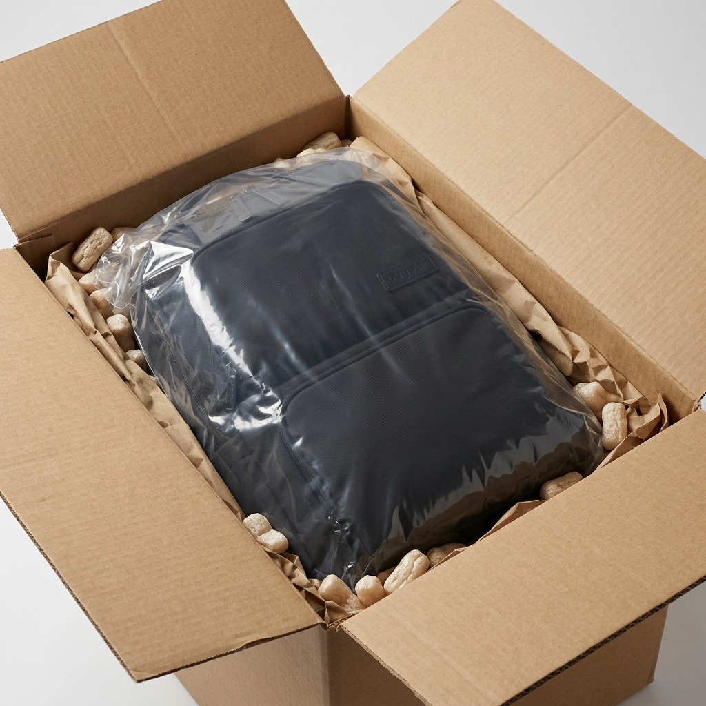 Emballage et présentation de Bugatti Madison – Sac à dos pour portable 15,6 po en nylon, noir – photo 3