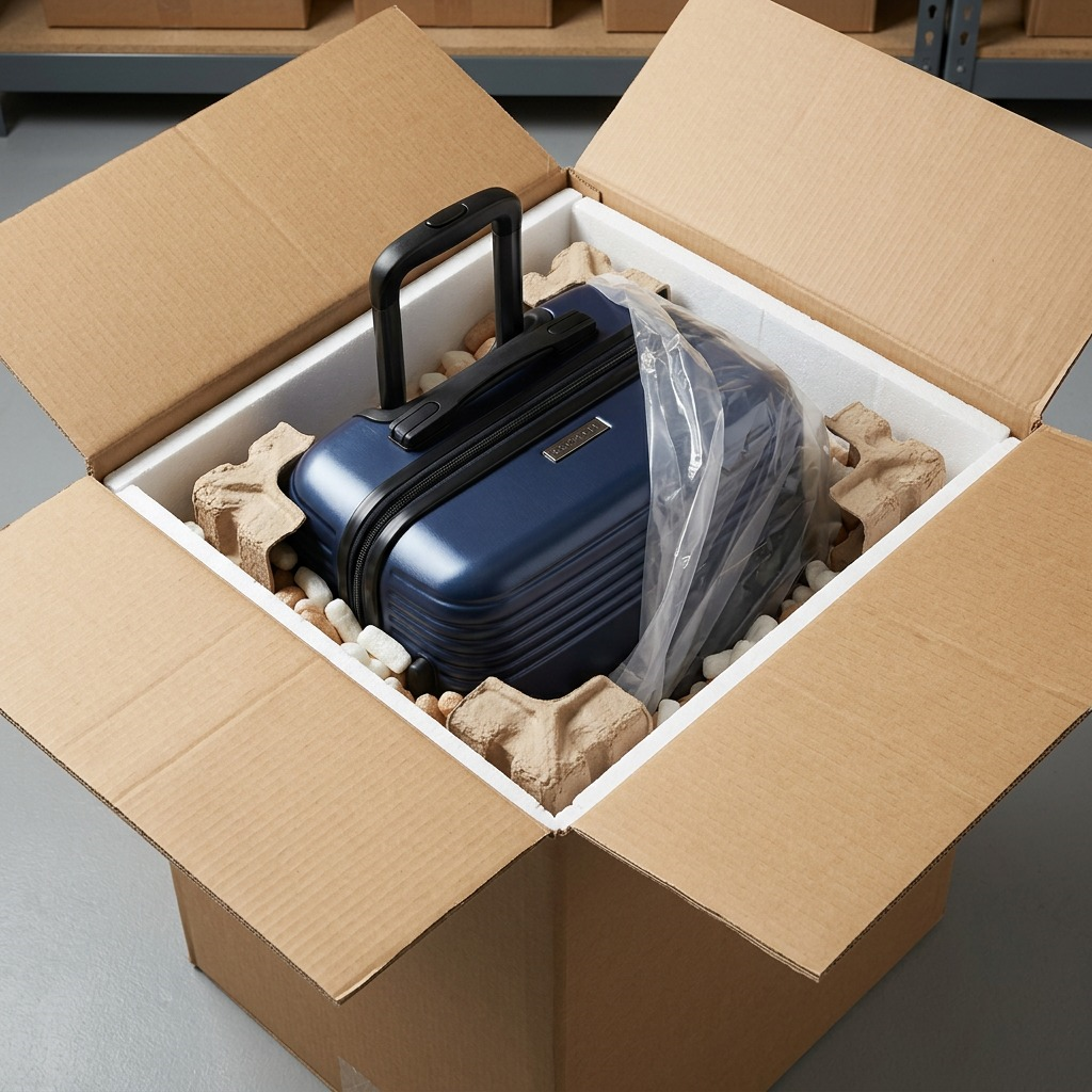 Bugatti Nashville – Valise rigide moyenne 24 po, bleu marine – vue 4