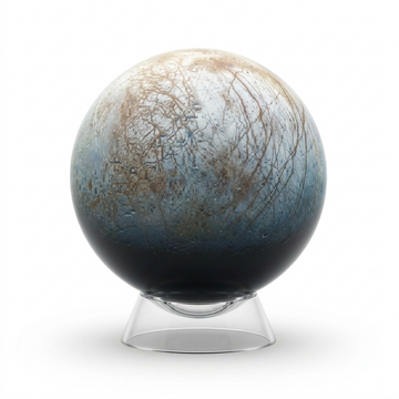 Replogle Astro EUROPA – Globe multicolore — Détail du socle ou du support