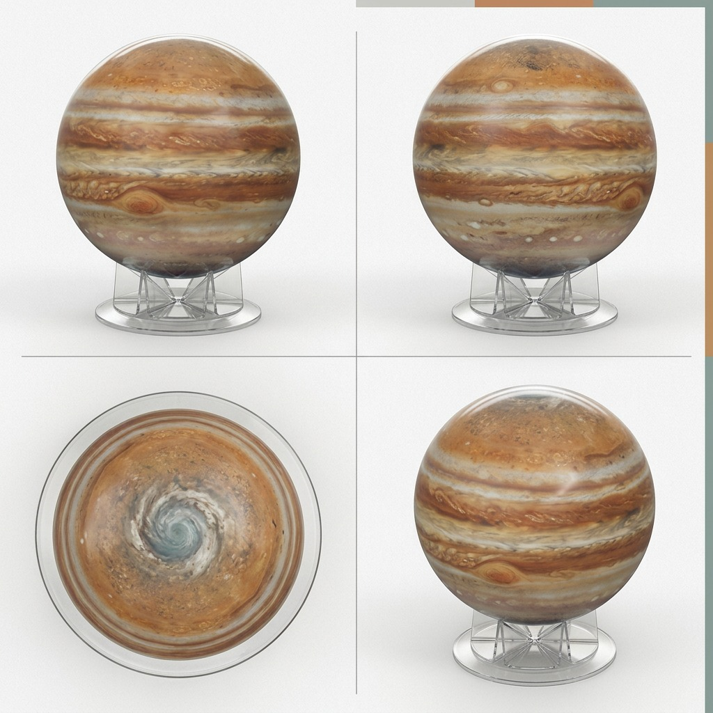 Replogle Astro JUPITER – Globe multicolore — Vue complémentaire du produit, image 5