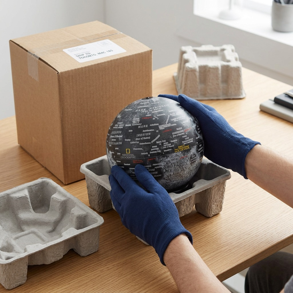 Replogle NG National Geographic – Globe 12 po EN — Présentation du produit et de son emballage