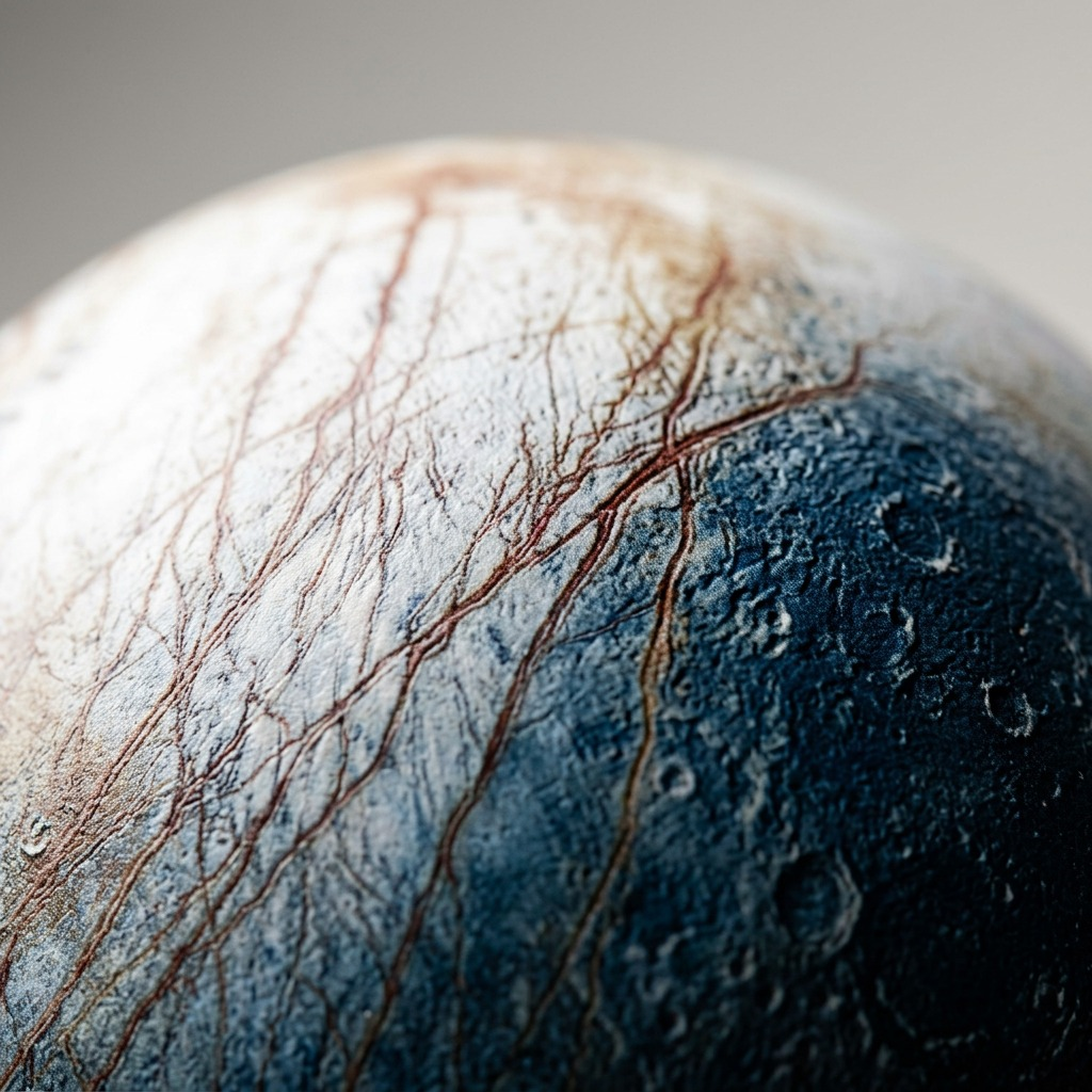 Replogle Astro EUROPA – Globe multicolore — Gros plan de la cartographie et des détails