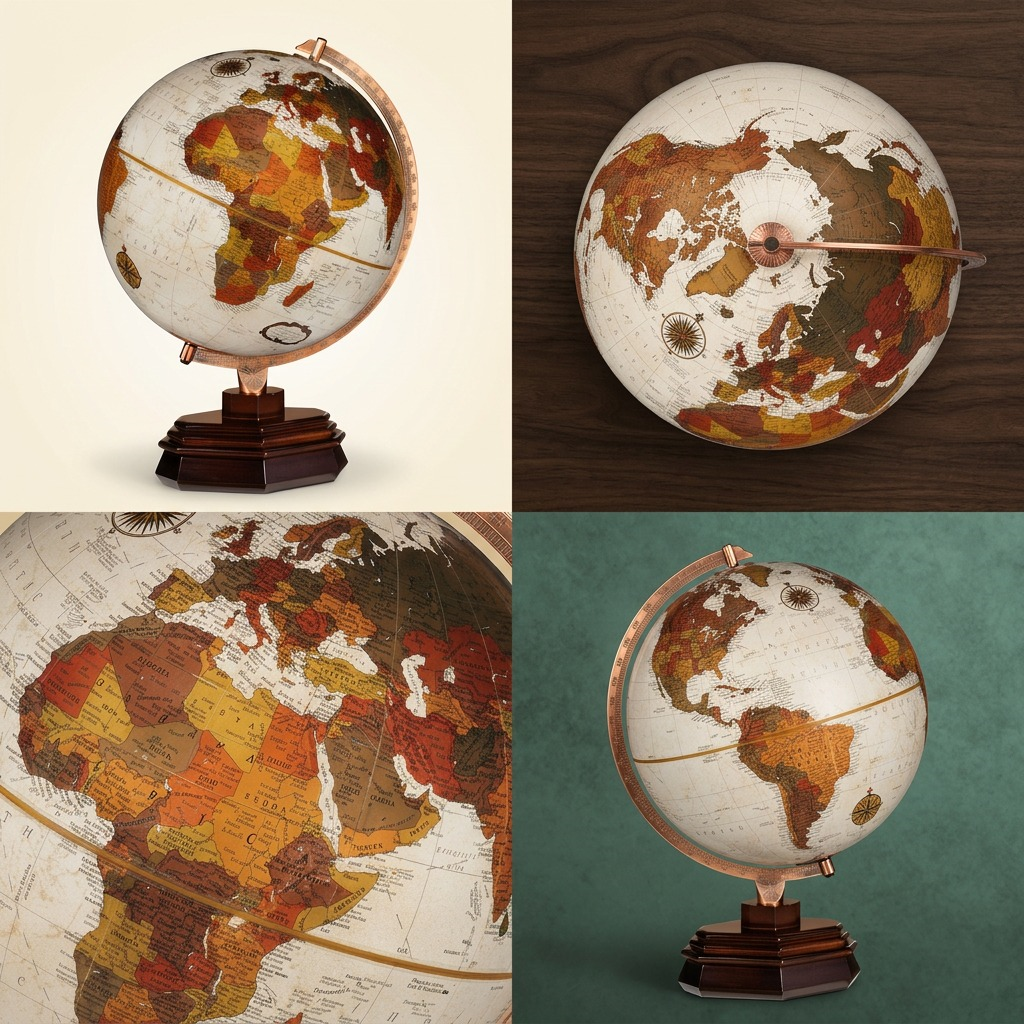 Replogle USONIAN – Globe bronze — Vue complémentaire du produit, image 5