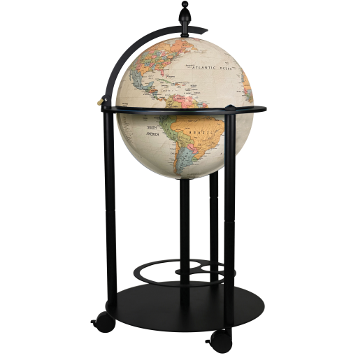 Replogle EMPIRE – Globe-bar lumineux antique — Présentation de l’éclairage du globe