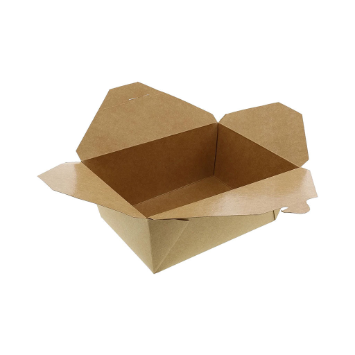 Globe – Contenants kraft à emporter no 3, 8,25 × 6,5 × 2,5 po, 50 – 6062