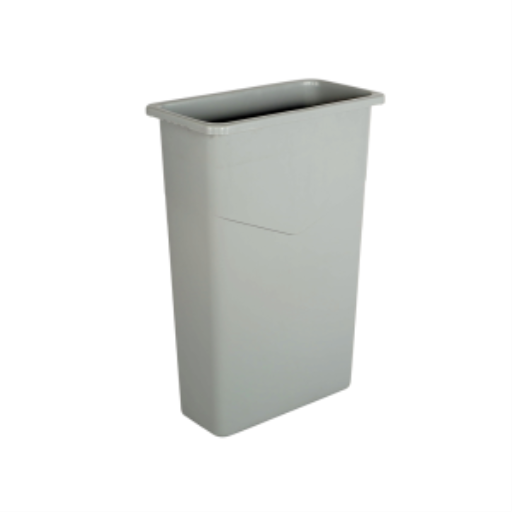 Globe Commercial – Contenant mince gris 23 gal – 9510