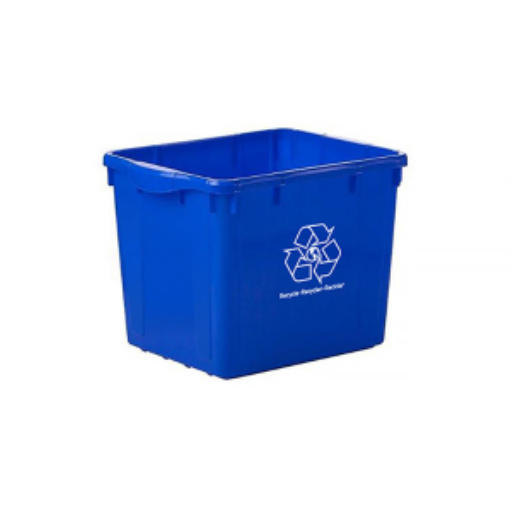 Globe – Bac de recyclage de bordure, 16 gal – 9300