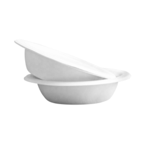 Globe – Bols ronds compostables 16 oz – blancs, paquet de 50 – 6041