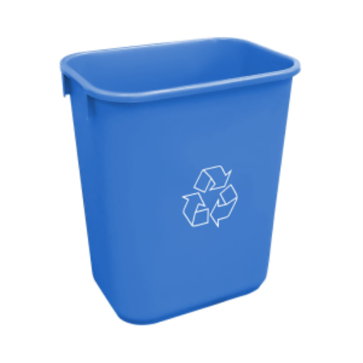 Globe – Corbeille souple bleue 39 L pour recyclage – 9757BLU