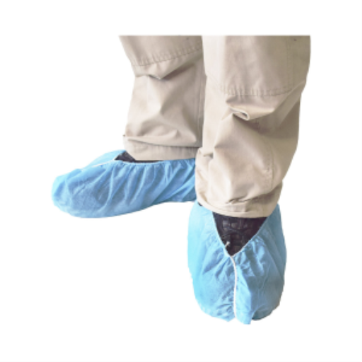 Globe – Couvre-chaussures bleus antidérapants, grands, 100 – 7710