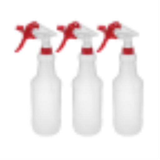 Globe – Ensemble de 3 vaporisateurs rouges, bouteilles 24 oz graduées – 3570