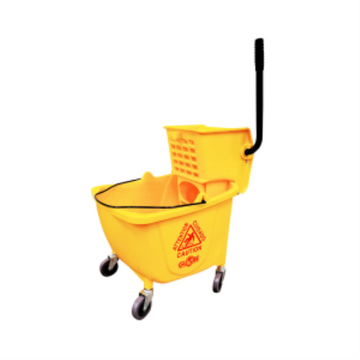 Globe – Seau jaune 35 pintes avec essoreuse latérale – 3080Y