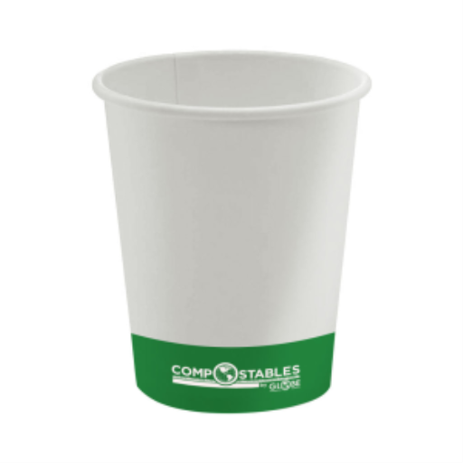 Globe – Gobelets en papier blancs 20 oz, paquet de 50 – 6056