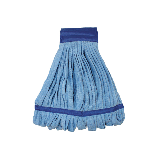 Globe – Grande tête de vadrouille tubulaire bleue, ensachée – 3261
