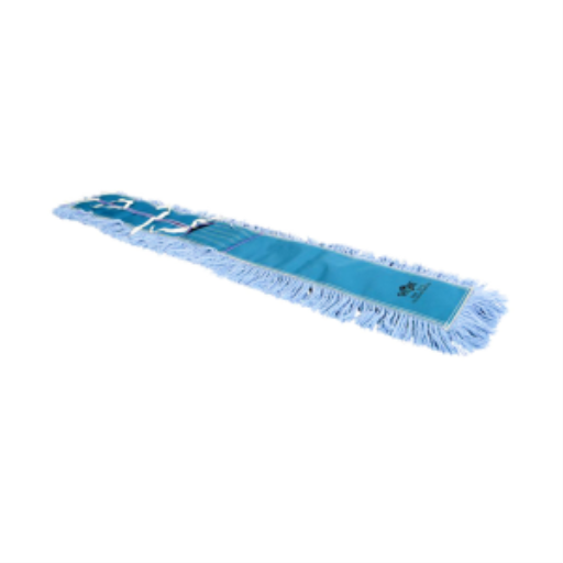 Globe – Pro-Stat – Tête à poussière bleue 48 × 5 po à attaches – 3103
