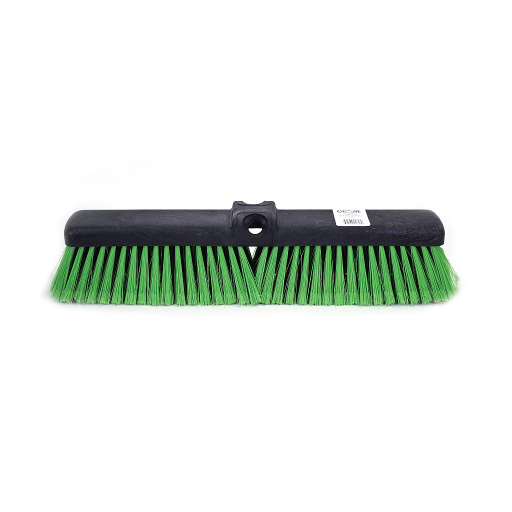 Globe – Tête de balai-brosse verte 18 po, fibres moyennes – 5055G
