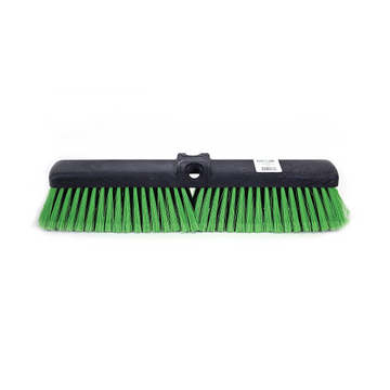 Globe – Tête de balai-brosse verte 18 po, fibres moyennes – 5055G
