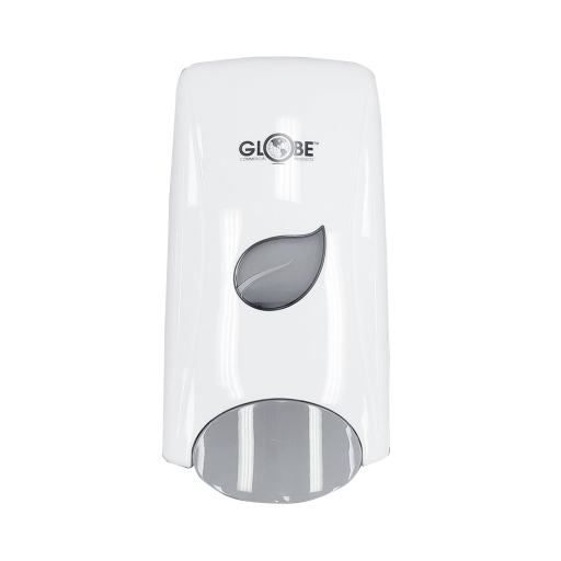 Globe – Distributeur de savon mousse blanc rechargeable 1 L – 4620W