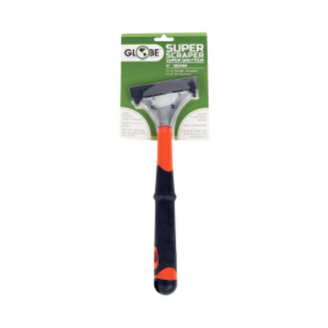 Globe – Grattoir robuste 4 po, longueur 12 po, avec 5 lames