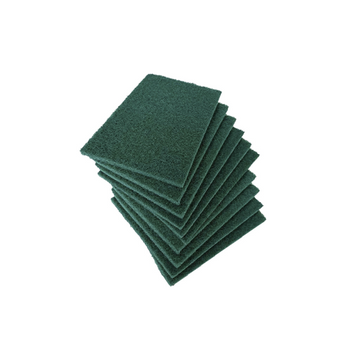 Globe – Tampons à récurer verts robustes 6 × 9 po, lot de 10 – 7006