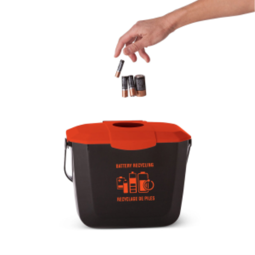 Globe – Bac de collecte des piles de 2 gallons – 9309