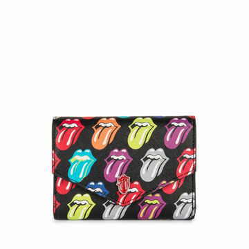 Vue complémentaire de The Rolling Stones The Cult – Portefeuille à trois volets, multicolore