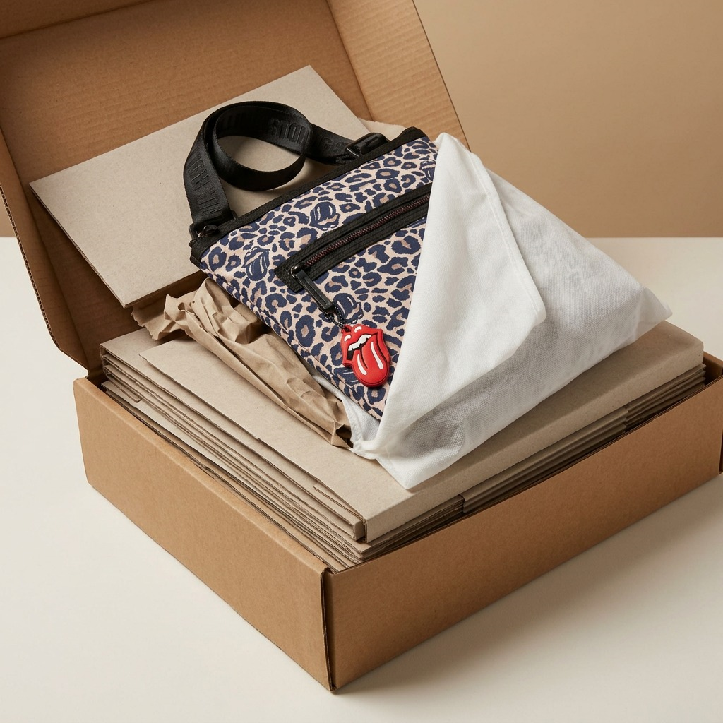 Emballage et présentation de The Rolling Stones Evolution – Sac bandoulière indéchirable, modèle ANM – photo 7