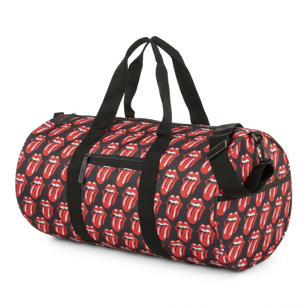 Sac de voyage The Rolling Stones The Core à motif rouge Hot Lips
